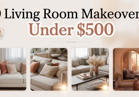 living room makeover ideas on a budget